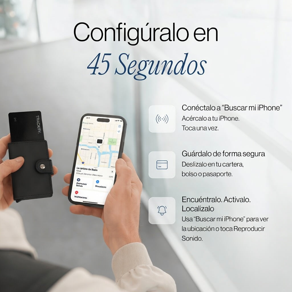 Tracksy™️ Card | Viaja con Tranquilidad